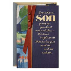 Hallmark - You've Grown While Staying Perfectly Yourself Birthday Card for Son