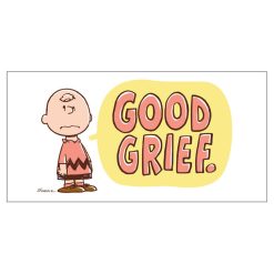 Alternative view of Hallmark - Peanuts Charlie Brown Collectible Drinking Glass, 13.5 oz.