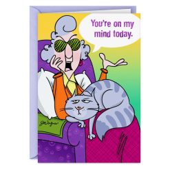 Hallmark - Maxine You're on My Mind Funny Thinking of You Card