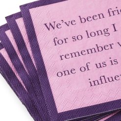 Alternative view of Hallmark - Drinks on Me Young and Fun Funny Party Napkins, Pack of 20