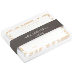 Hallmark - Advice and Well Wishes Flat Note Cards, Pack of 24