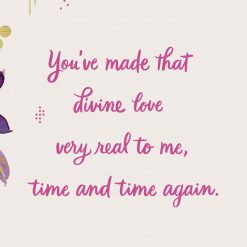 Alternative view of Hallmark - Your Love Is a Testament to God's Love Birthday Card for Mom