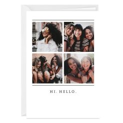 Hallmark - Personalized Create Your Own Photo Collage Photo Card
