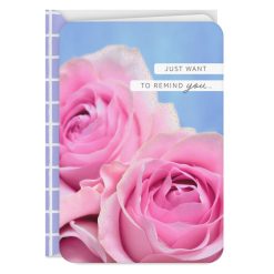 Hallmark - Pink Roses Love Card