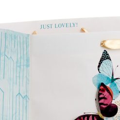 Alternative view of Hallmark - 20" Butterfly Cake Jumbo Gift Bag