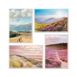 Hallmark - Nature Landscapes Assorted Religious Sympathy Cards, Box of 12