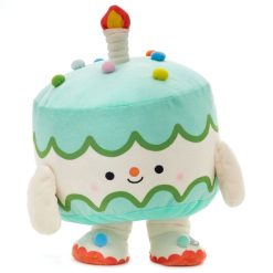 Hallmark - Birthday Cake With Candle Plush With Sound and Motion, 12