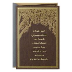 Hallmark - Precious Family Tree Sympathy Card for Loss of Relative