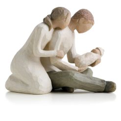 Hallmark - Willow Tree New Life New Baby Family Figurine