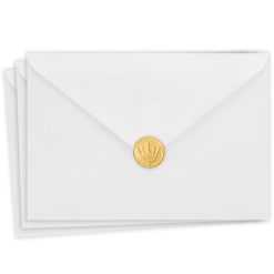 Alternative view of Hallmark - Elegant Ginkgo Leaves Flat Wedding Save the Date