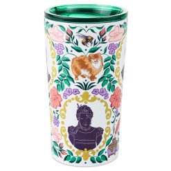 Hallmark - Bridgerton Ton Silhouettes on Floral Travel Mug, 15 oz.