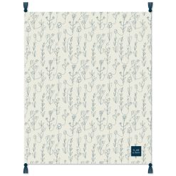 Alternative view of Hallmark - DaySpring Be Still and Know Throw Blanket With Tassels, 50x60