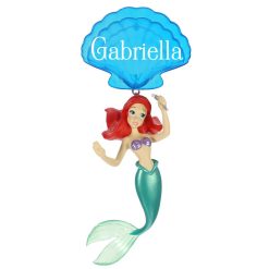 Hallmark - Disney The Little Mermaid Ariel Personalized Ornament, Custom Text