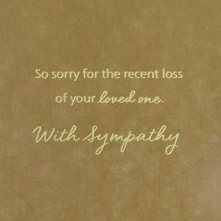 Alternative view of Hallmark - Precious Family Tree Sympathy Card for Loss of Relative