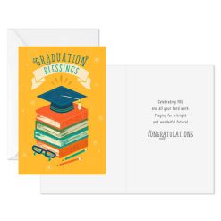 Alternative view of Hallmark - Blessings and Bright Future Graduation Cards, Pack of 6