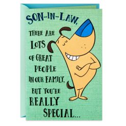 Hallmark - You're Really Special Funny Birthday Card for Son-in-Law