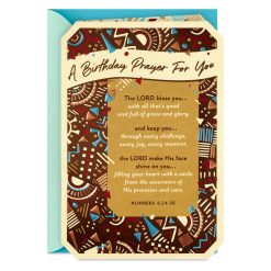 Hallmark - Abundant Blessings to You Religious Birthday Card
