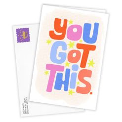 Alternative view of Hallmark - Bold and Bright You Got This Custom Support Card