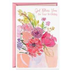 Hallmark - Simple Joys and Bright Blessings Religious Birthday Card