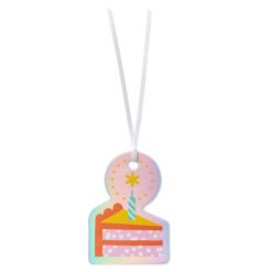 Hallmark - Cake and Candle Die-Cut Gift Tag