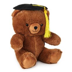 Hallmark - Brown Bear in Grad Cap Plush, 8.5