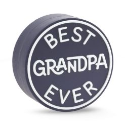 Hallmark - Charmers Best Grandpa Ever Silicone Charm, 1.7 H