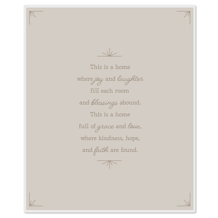 Hallmark - This Home Is Full of Faith Throw Blanket, 50x60 - Image 2