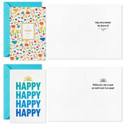 Alternative view of Hallmark - Bright Birthday Wishes Boxed Birthday Cards Assortment, Pack of 36
