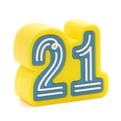 Hallmark - Charmers 21st Birthday Silicone Charm