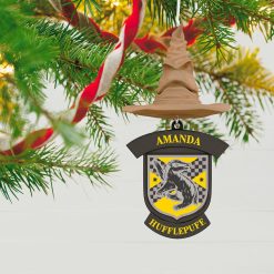 Alternative view of Hallmark - Harry Potter Sorting Hat Personalized Text Ornament, Hufflepuff