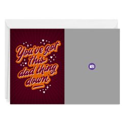Alternative view of Hallmark - Personalized Youéve Got This Dad Thing Down Photo Card