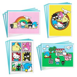Hallmark - Sanrio Hello Kitty Colorful Days Assorted Blank Notes, Pack of 12