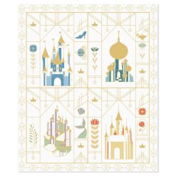 Alternative view of Hallmark - Disney Princess Castles Throw Blanket, 50x60