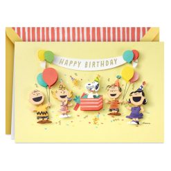 Hallmark - Peanuts Every Happy Thing Birthday Card