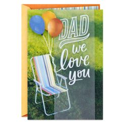 Hallmark - Dad, We Love You Birthday Card
