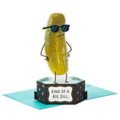 Hallmark - You're a Big Dill Funny Pop-Up Card