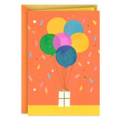 Hallmark - Balloon Bouquet Blank Birthday Card