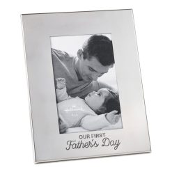 Hallmark - Our First Father's Day Silver Metal Picture Frame, 4x6