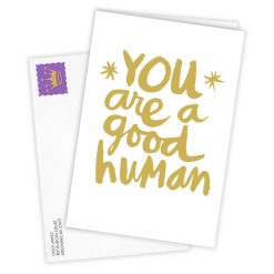 Alternative view of Hallmark - You Are a Good Human Photo Card