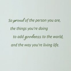 Alternative view of Hallmark - A Son Teaches You So Much Birthday Card for Son