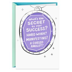 Hallmark - Secret to Your Success Funny Congratulations Card