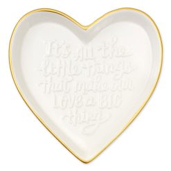 Alternative view of Hallmark - All the Little Things Heart-Shaped Trinket Dish