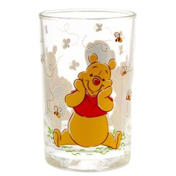 Hallmark - Disney Winnie the Pooh With Hunny Pot Collectible Drinking Glass, 13.5 oz.