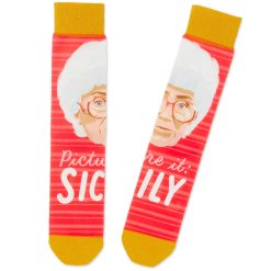 Hallmark - Sophia The Golden Girls Sicily Novelty Crew Socks