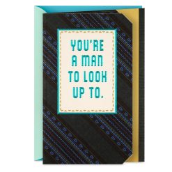 Hallmark - You're a Man To Look Up To Birthday Card for Him