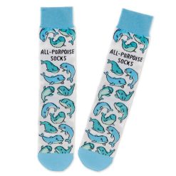 Hallmark - All-Porpoise Novelty Crew Socks