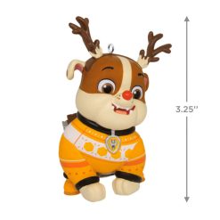 Alternative view of Hallmark - A Paw Patrol Christmas Holiday Rubble Hallmark - Ornament