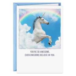Hallmark - Even Unicorns Believe in You Funny Congratulations Card