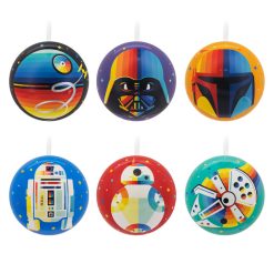 Hallmark - Star Wars Tin Ball Hallmark - Ornaments, Set of 12