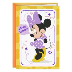 Hallmark - Disney Minnie Mouse Hello, Sunshine Birthday Card for Kids